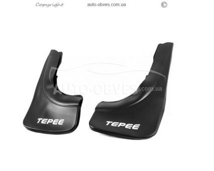 Model rear mudguards Peugeot Partner Tepee 2008-2018 - type: set of 2 photo 0