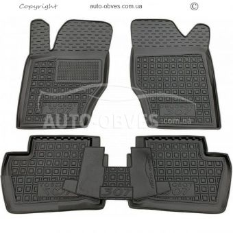 Floor mats Peugeot 307 5dv. - type: polyurethane фото 0