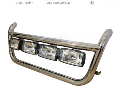 Holder for headlights in the grille DAF CF euro 5 service: installation of diodes фото 1