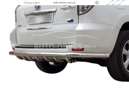 Защита заднего бампера Toyota Rav4 EV фото 0