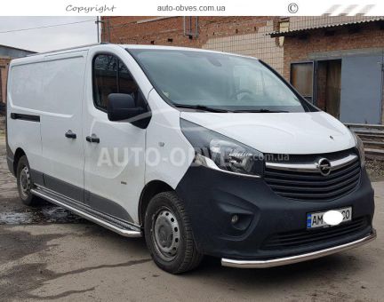 Side platforms Opel Vivaro 2015-2019 Ø:42|51|60mm фото 6