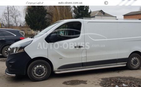 Side platforms Fiat Talento 2016-... Ø:42|51|60mm фото 7