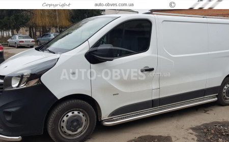 Бокові майданчики Opel Vivaro 2015-2019 Ø:42|51|60мм фото 5