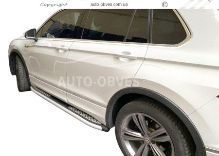 Side steps VW Tiguan 2016-2023 - Style: Atom фото 5