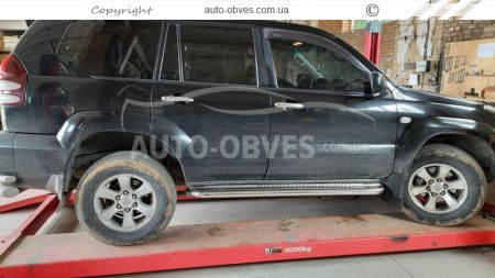 Боковые площадки Toyota Prado 120 Ø:42|51|60мм фото 10