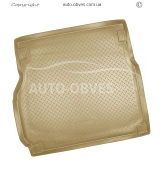 Килимок в багажник Land Rover Range Rover 2002-2012 - тип: модельний, колір: бежевий фото 0