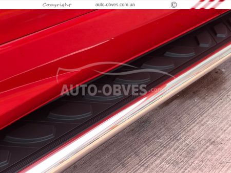 Бокові підніжки Mazda CX7 - style: Classic фото 3