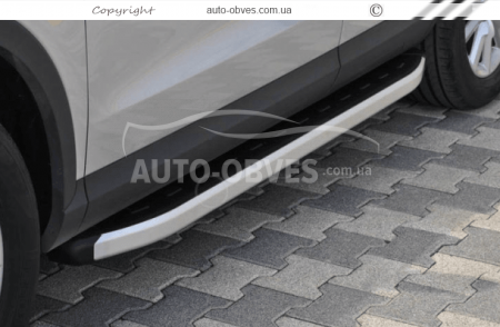 Audi Q3 running boards - Style: Range Rover фото 6