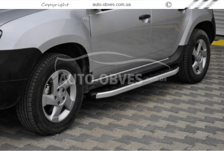 Profile running boards Renault Duster - style: Range Rover фото 5