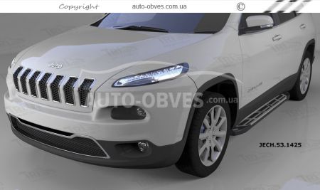 Подножки Jeep Cherokee 2013-2016 - style: Audi фото 3