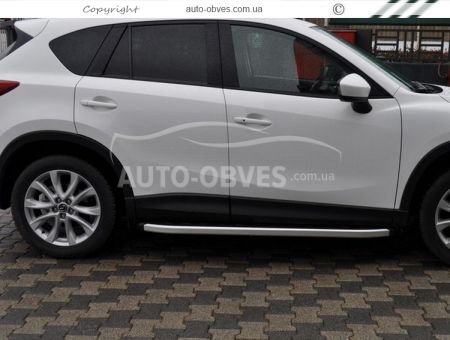 Profile running boards Mazda CX5 2011-2017 - Style: Range Rover фото 2