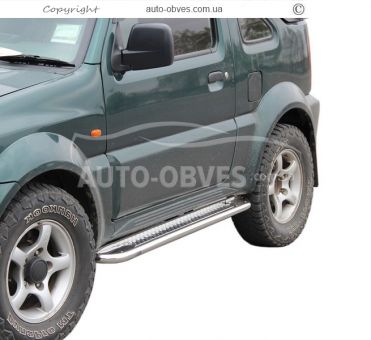 Side platforms Suzuki Jimny 1998-2018 Ø:42|51|60mm фото 0