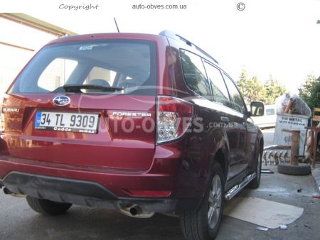 Боковые дуги Subaru Forester 2008-2012 фото 8