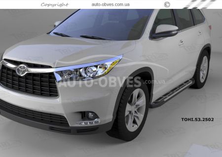 Footpegs Toyota Highlander 2014-2017 - Style: Audi фото 4