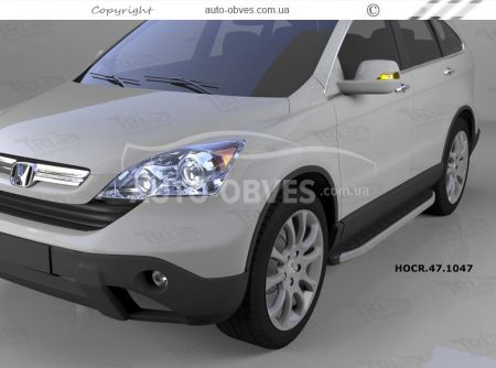 Підніжки Honda CRV 2007-2012 - style: Range Rover фото 3