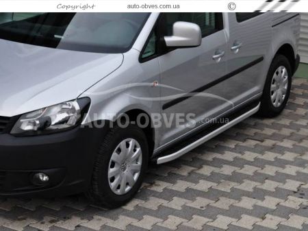 Подножки Volkswagen Caddy 2010-2015 - style: Range Rover фото 3