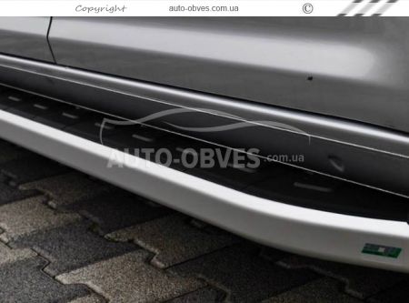 Footboards Volkswagen Touran 2003-2010 - Style: Range Rover фото 3