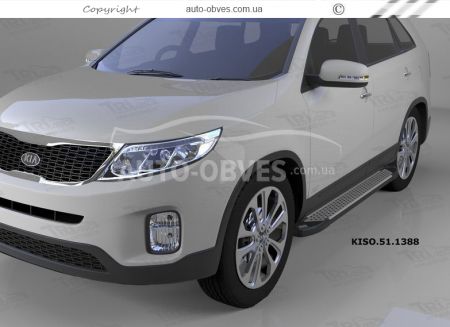 Подножки Kia Sorento 2013-2016 - style: BMW фото 4