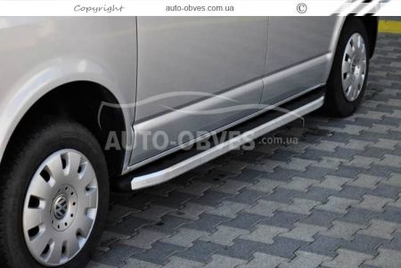 Profile running boards Volkswagen T5 Transporter, Multivan - Style: Range Rover фото 2