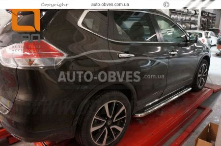 Side platforms Nissan X-Trail 2017-2021 Ø:42|51|60mm фото 3