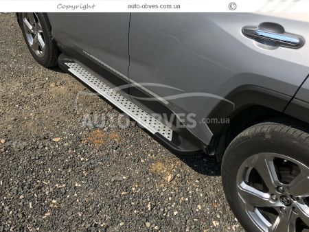 Aluminum running boards Toyota Rav4 2019-... - Style: BMW фото 3