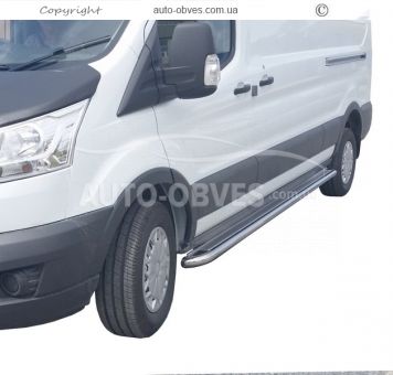 Side platforms Ford Transit 2014-… - L1\L2\L3 base Ø:42|51|60mm фото 0