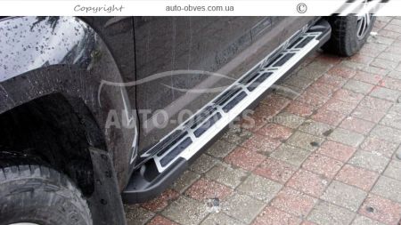 Side steps Volkswagen Amarok 2016-2022 - Style: Audi фото 1