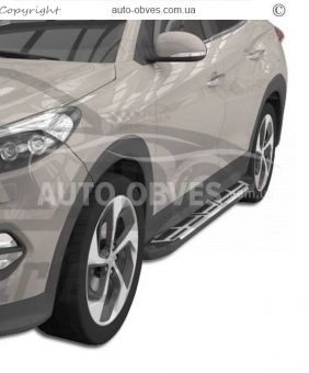 Footpegs Hyundai Tucson 2021-... - Style: Audi фото 1