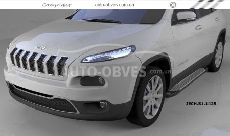 Подножки Jeep Cherokee 2013-2016 - style: BMW фото 4