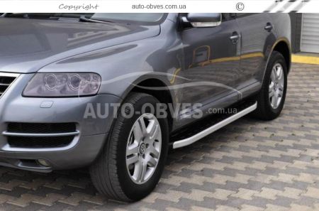 Підніжки Volkswagen Touareg - style: Range Rover фото 6