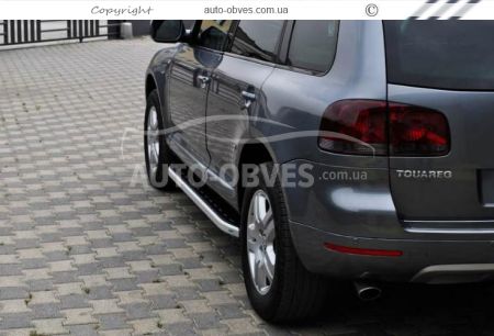 Volkswagen Touareg profile running boards - Style: Range Rover фото 2