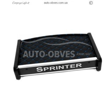 Полочка на панель Mercedes Sprinter 2000-2006 - тип: v2 синяя лента фото 3