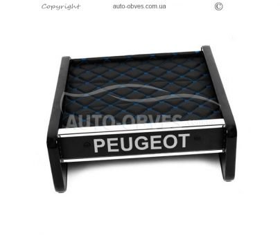 Поличка на панель Peugeot Boxer 1994-2006 - тип: v2 синя стрічка фото 1