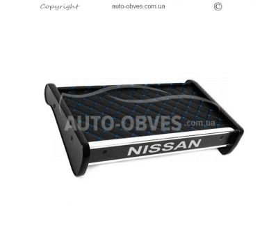 Полочка на панель Nissan Primastar 2002-2010 - тип: v2 синяя лента фото 2