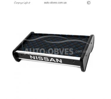 Полочка на панель Nissan Primastar 2002-2010 - тип: v2 синяя лента фото 0