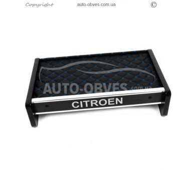 Поличка на панель Citroen Jumper 2006-2014 - тип: v2 синя стрічка фото 1