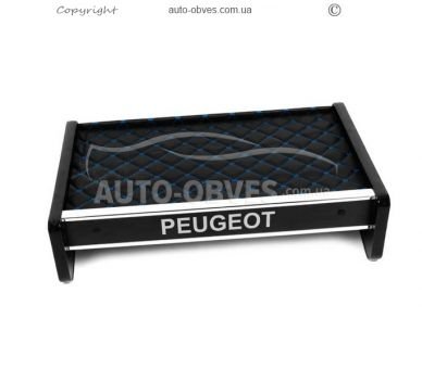 Полочка на панель Peugeot Boxer 2006-2014 - тип: v2 синяя лента фото 1