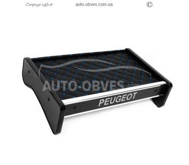 Полочка на панель Peugeot Boxer 2015-... - тип: v2 синяя лента фото 2