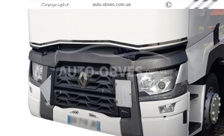 Накладка на капот Renault C - truck - тип: полоска фото 1