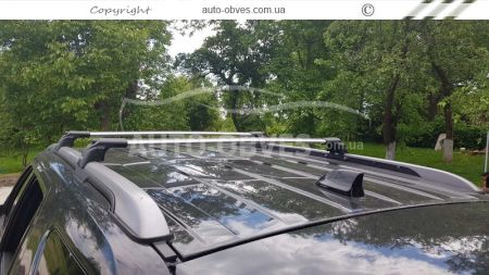 Crossbars for integrated roof rails Ford Explorer type: Air-2 color: black фото 4