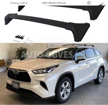Jumpers Toyota Highlander 2021-... -type: for equipment without roof rails фото 3