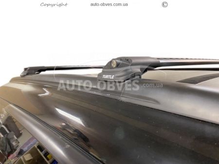 Crossbars Subaru Outback 2009-2014 type Air-1 color: black фото 0
