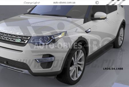 2015-2019 Land Rover Discovery Sport Side Steps - Style: BMW, Color: Black фото 1