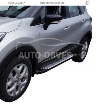 Running boards Renault Captur 2013-2019 - Style: BMW фото 0