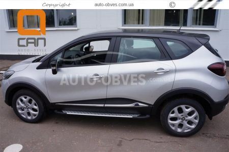 Running boards Renault Captur 2013-2019 - Style: BMW фото 4
