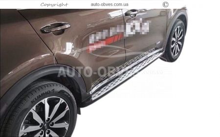 Side steps analog Kia Sportage 2016-2021 фото 3