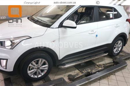 Side platforms Hyundai Creta 2016-... Ø:42|51|60mm фото 1
