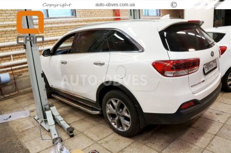 Бокові майданчики Hyundai Santa Fe 2017-... Ø:42|51|60мм фото 2