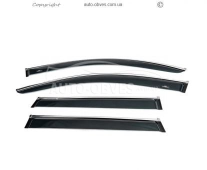 Windshields Porsche Cayenne 2010-2018 - type: with chrome molding фото 0