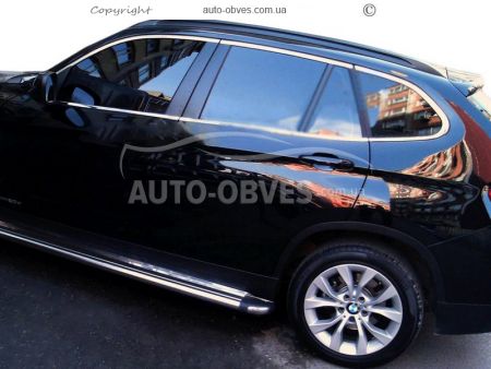 Повна окантовка вікон BMW X1 E84 - тип: 12 елементів фото 2